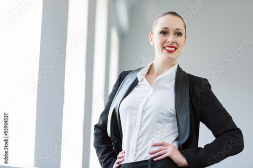Photo: Confident businesswoman Confident businesswoman