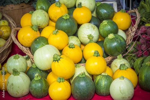 Photo: Many different kind sof small round squash Many different kind sof small round squash