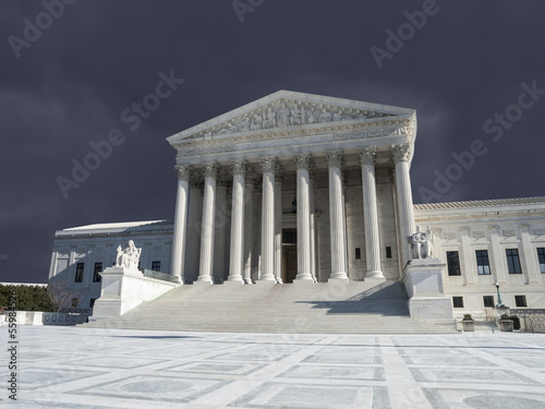 Photo: US Supreme Court Thunderstorm Washington DC US Supreme Court Thunderstorm Washington DC