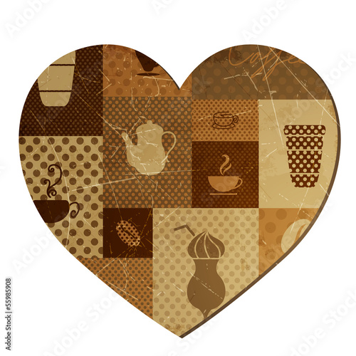 Vector: Vector Illustration of a Coffee Background Vector Illustration of a Coffee Background
