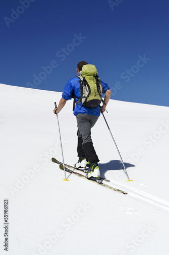 Photo: scialpinista, Alpi italiane scialpinista, Alpi italiane