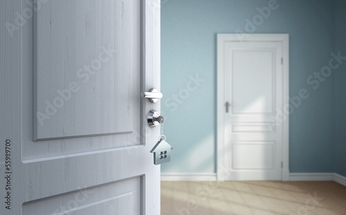 Photo: opened door opened door