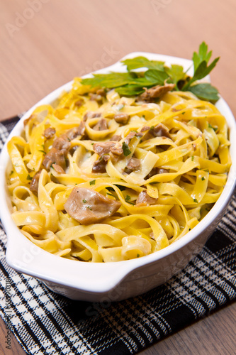 Photo: tagliatelle ai funghi tagliatelle ai funghi