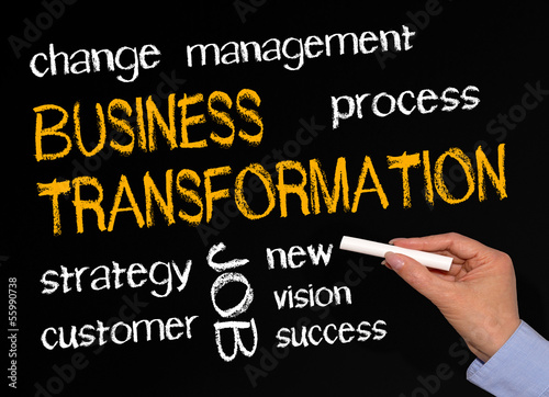 Illustration: Business Transformation Business Transformation