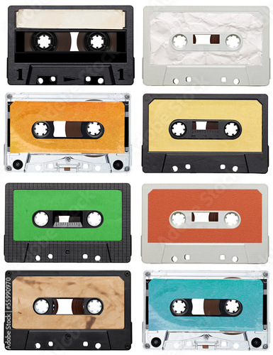 Photo: music audio tape vintage music audio tape vintage