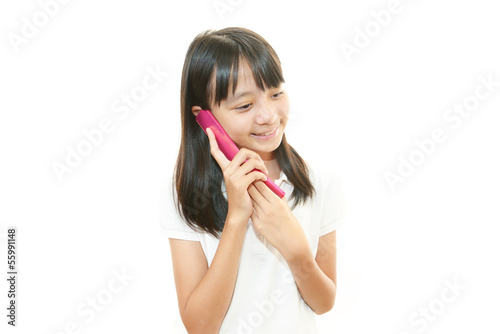 Photo: 笑顔の女の子 笑顔の女の子