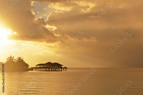 Photo: tropical beach landscape tropical beach landscape