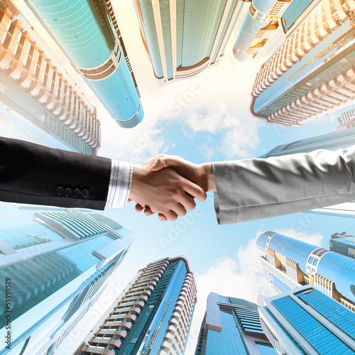 Photo: Business handshake Business handshake