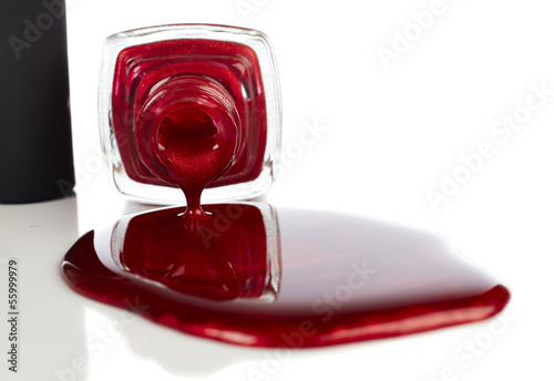 Photo: Red Nail Varnish Red Nail Varnish