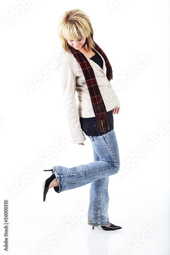 Photo: Young Caucasian woman Young Caucasian woman