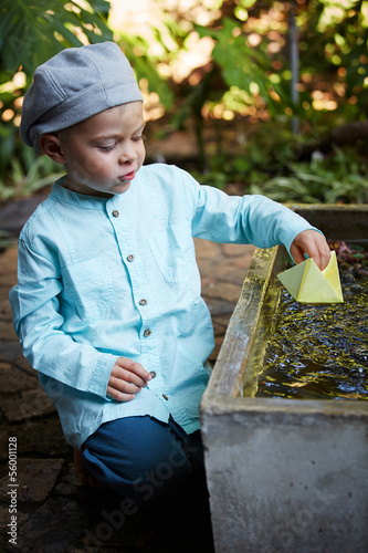 Photo: Paper origami Boat Paper origami Boat