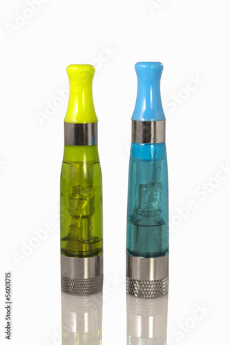 Photo: Electronic cigarette atomizer with liquid Electronic cigarette atomizer with liquid