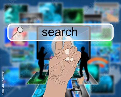 Illustration: Internet search Internet search