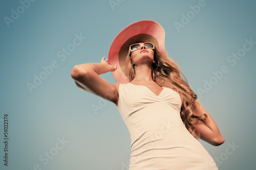 Photo: lady in hat lady in hat