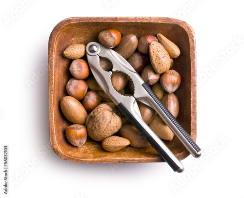 Photo: various unpeeled nuts various unpeeled nuts