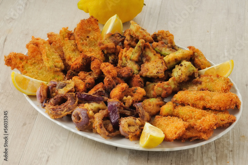 Photo: Fritto misto di verdure Fritto misto di verdure
