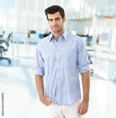 Photo: Young male office worker Young male office worker