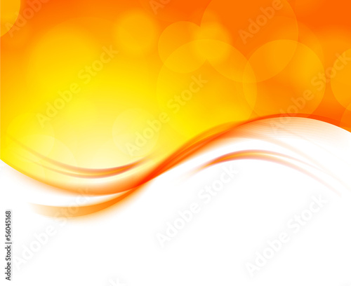 Vector: Abstract orange background Abstract orange background