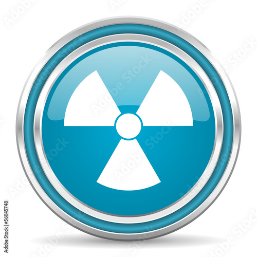 Illustration: radiation icon radiation icon