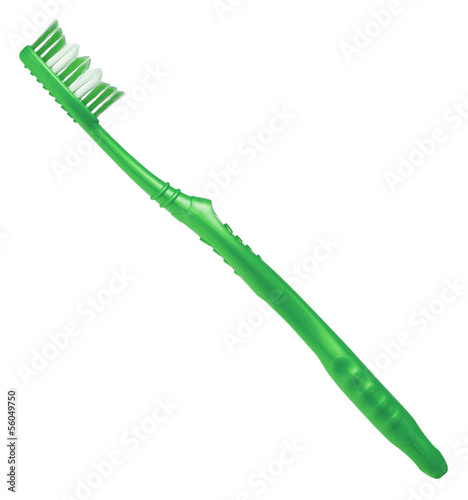 Photo: toothbrush on a white background toothbrush on a white background