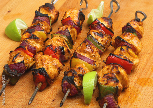 Photo: Chicken Tikka Kebabs Chicken Tikka Kebabs