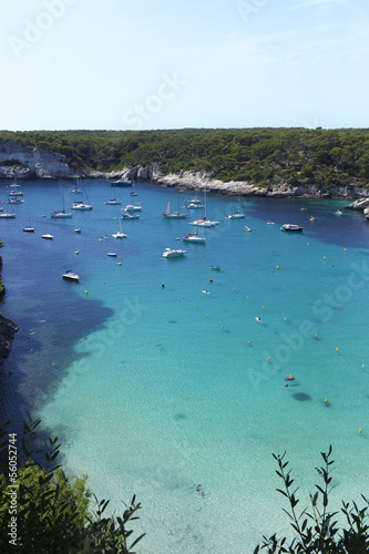 Photo: Cala in Menorca island Cala in Menorca island