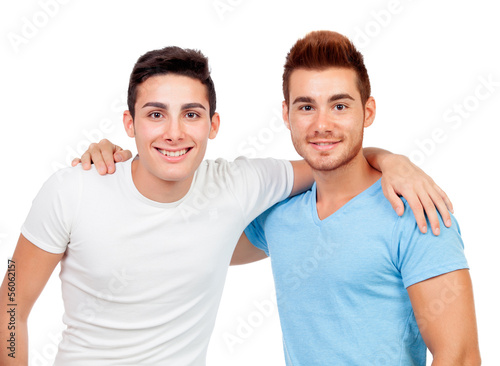 Photo: Portrait of two brothers Portrait of two brothers