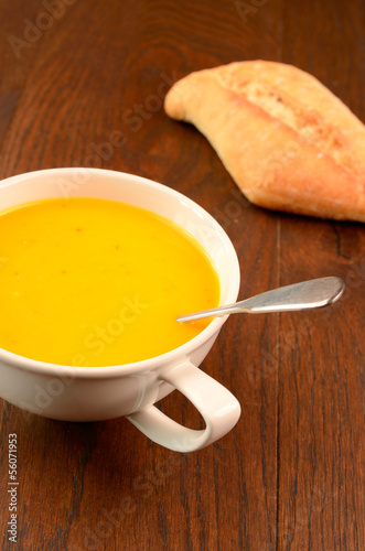 Photo: Pumpkin soup Pumpkin soup
