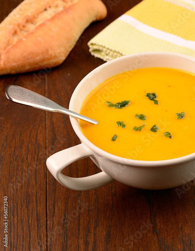 Photo: Pumpkin soup Pumpkin soup