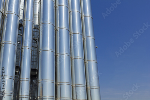 Photo: Industrial Cooling System. Industrial Cooling System.