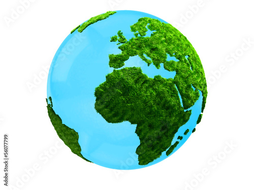 Illustration: 3D planet Earth 3D planet Earth