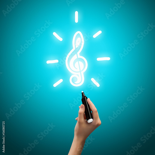 Photo: Music concept Music concept