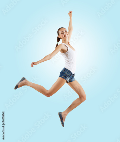 Photo: Modern style dancer posing Modern style dancer posing