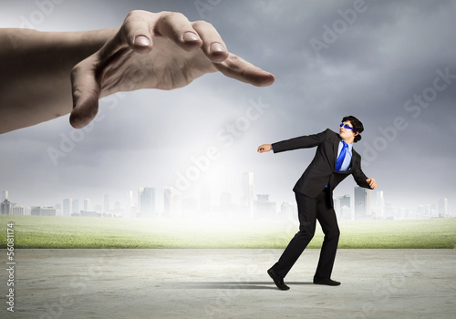 Photo: Hand of justice Hand of justice