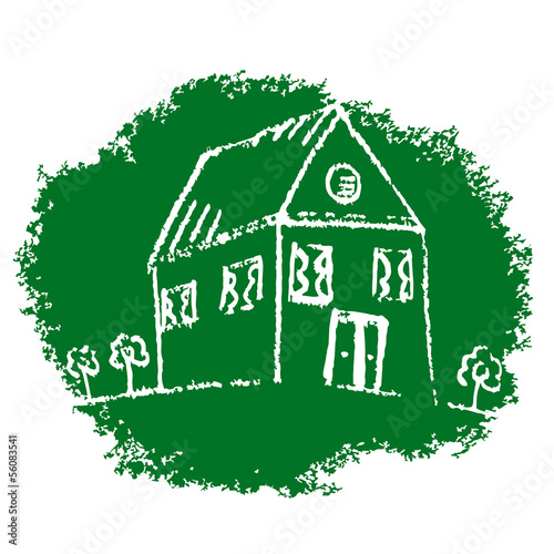 Vector: Green house Green house