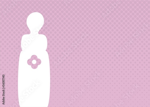 Vector: Babykarte Babykarte