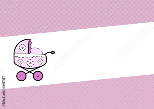 Vector: Babykarte Babykarte
