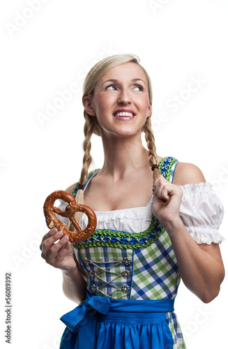 Photo: Traditional Bavarian beauty Traditional Bavarian beauty