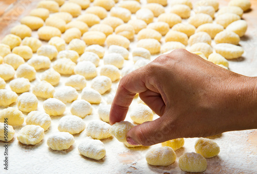Photo: gnocchi fatti in casa gnocchi fatti in casa