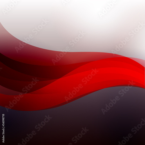 Vector: abstract red wawe abstract red wawe