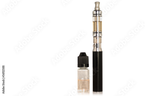 Photo: Electronic cigarette - Cigarette and liquid Electronic cigarette - Cigarette and liquid