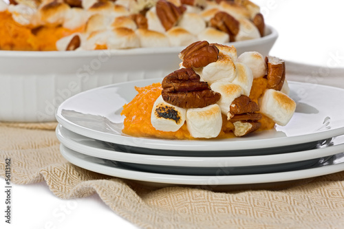 Photo: Sweet Potato with Marshmallows Sweet Potato with Marshmallows