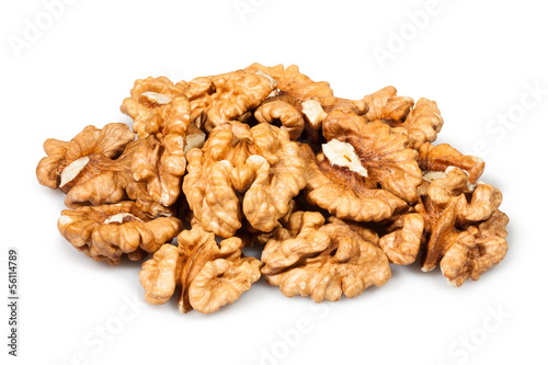Photo: walnut half heap walnut half heap