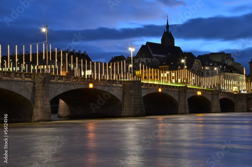 Photo: Mittlere Brücke, Basel, Switzerland Mittlere Brücke, Basel, Switzerland