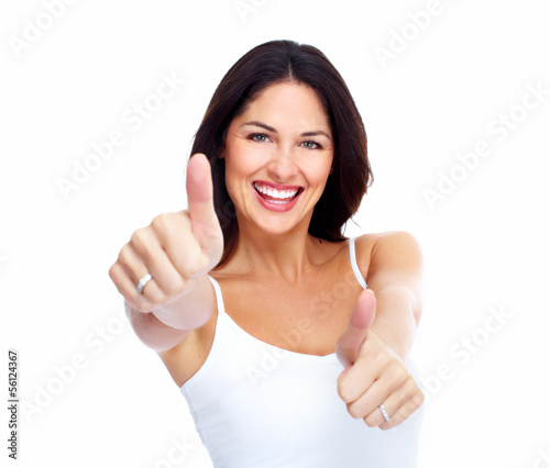 Photo: Young happy woman. Young happy woman.