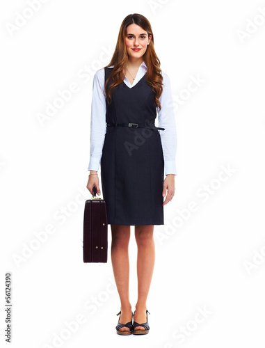 Photo: Beautiful business woman. Beautiful business woman.
