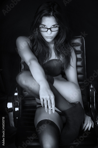 Photo: Sexy seductive beautiful young woman Sexy seductive beautiful young woman