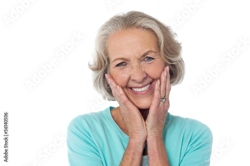 Photo: Portrait of a happy senior citizen Portrait of a happy senior citizen