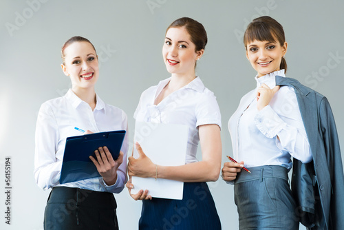 Photo: group of business women group of business women