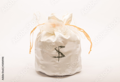Photo: Money bag - bag Wedding Money bag - bag Wedding